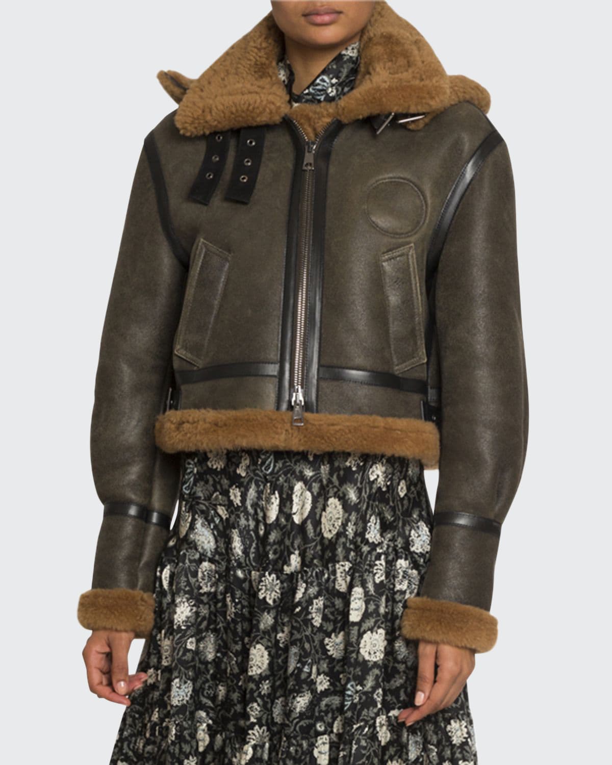 Chloe aviator jacket hot sale