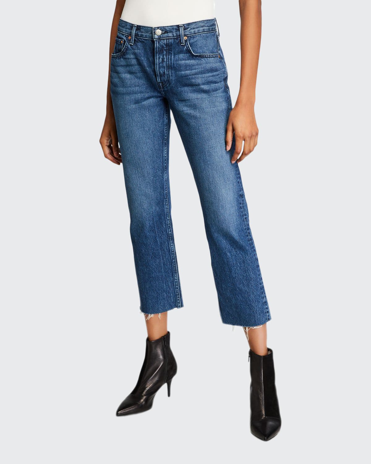 Grlfrnd online Jeans Tatum White Flag