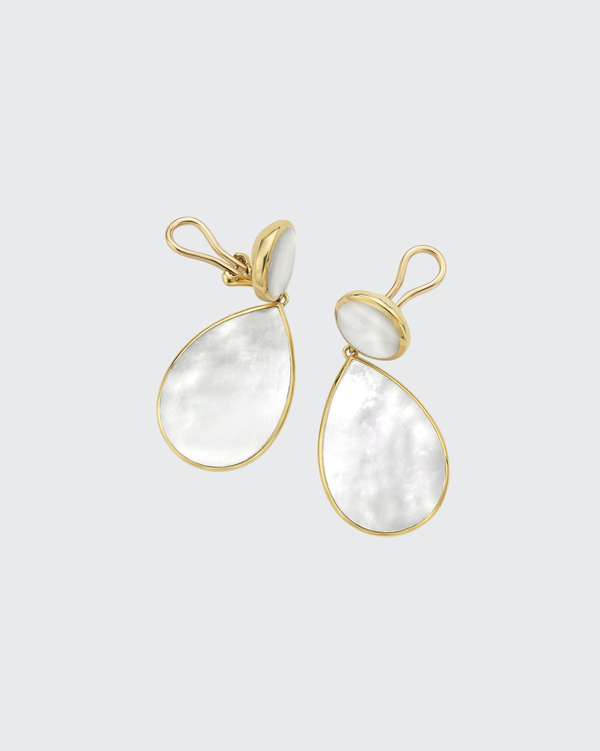 Ippolita Nova 18k Gold Pear Drop Earrings w/ Pearls - Bergdorf Goodman