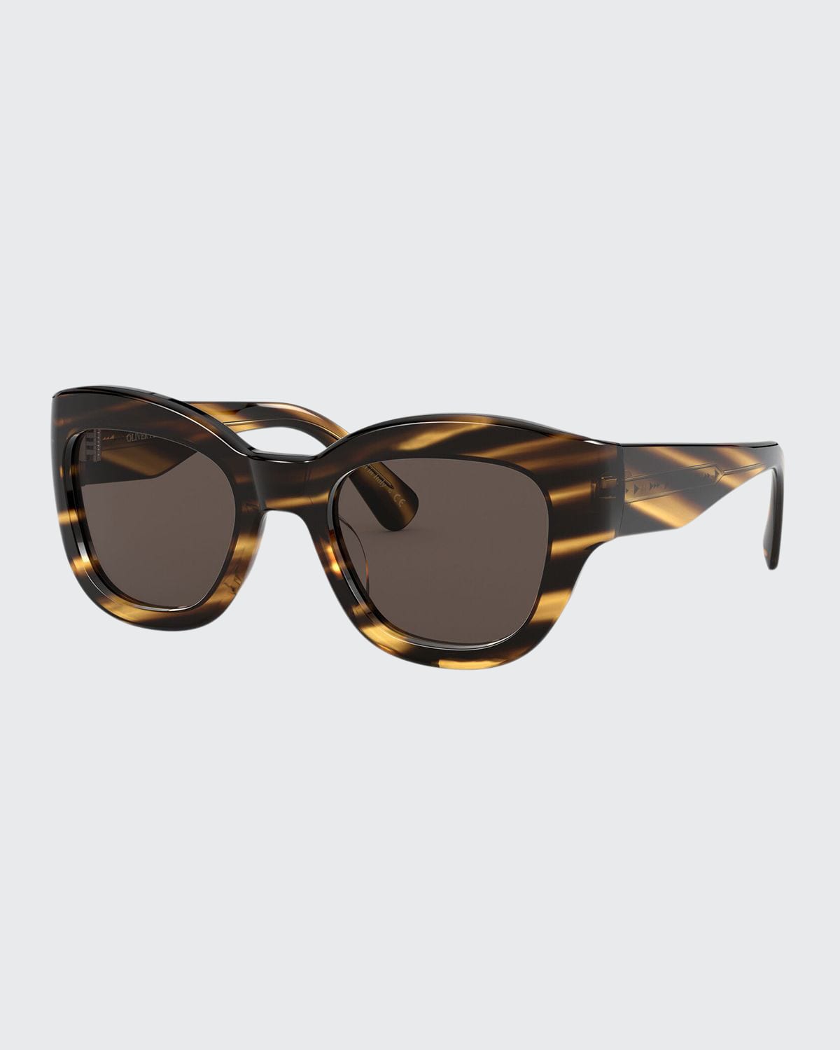 Oliver Peoples LALIT SQUARE ACETATE SUNGLASSES