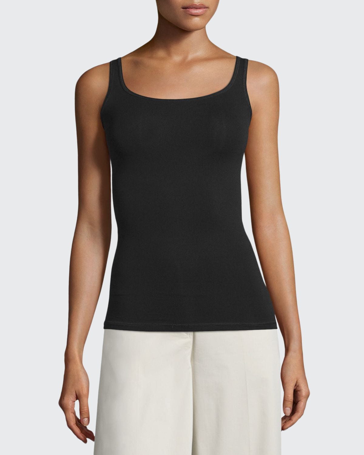 Fitted Sleeveless Top