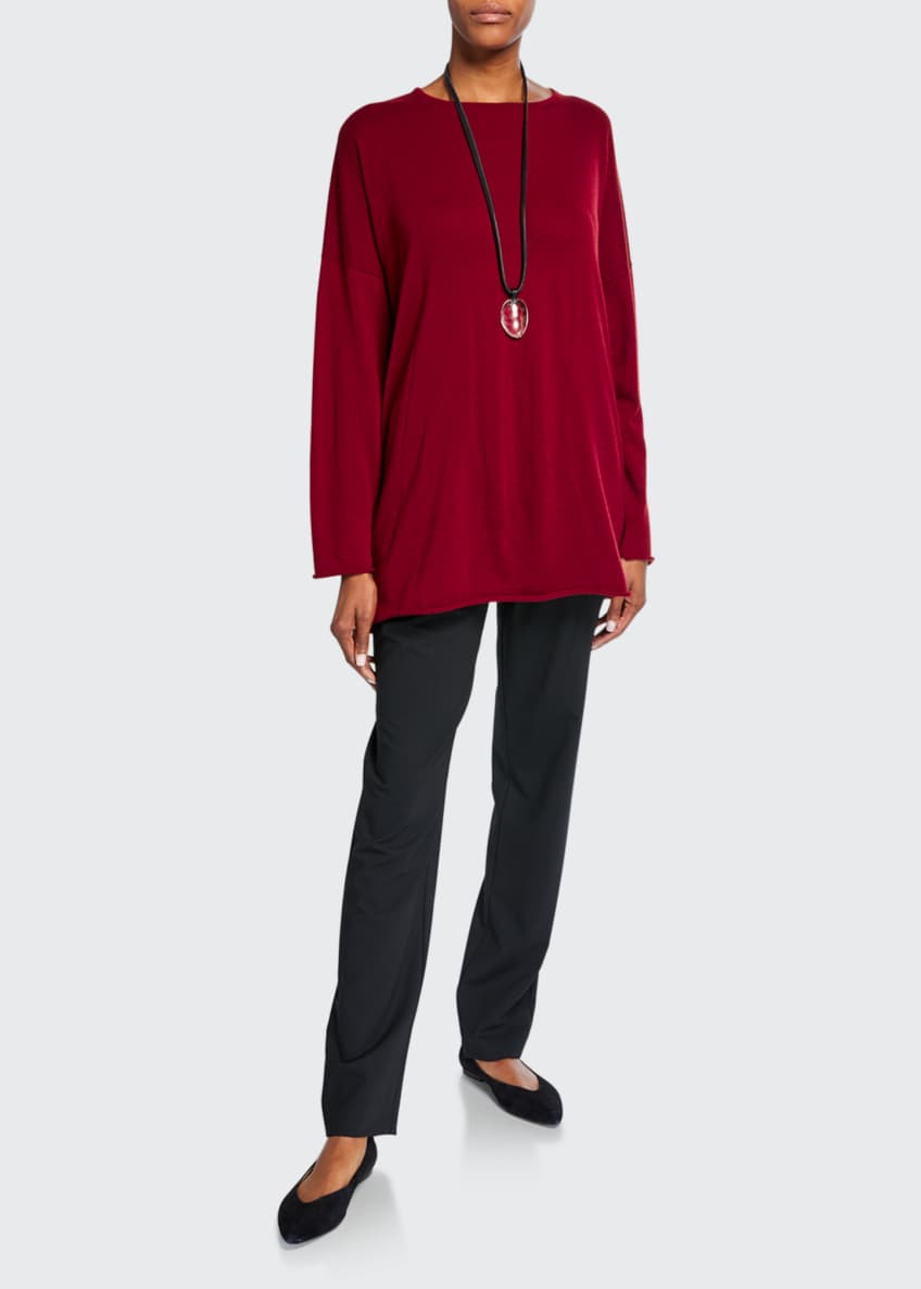 narrow leg trousers
