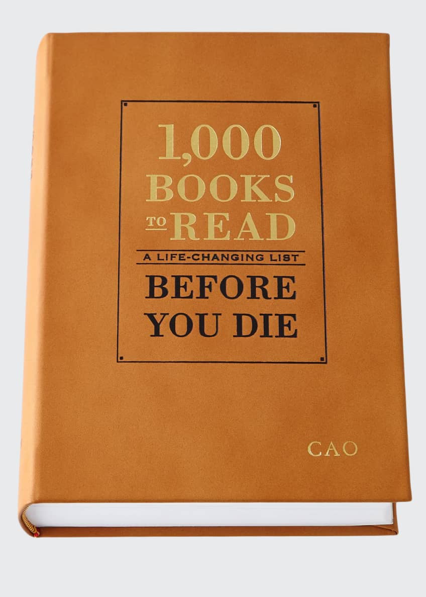 Graphic Image Personalized "1,000 Books to Read Before You Die" Book