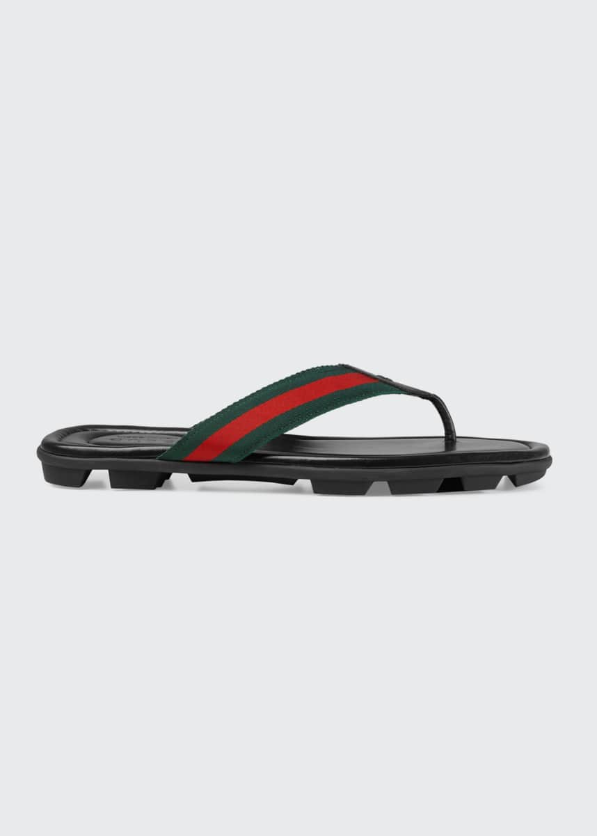 gucci titan flip flop