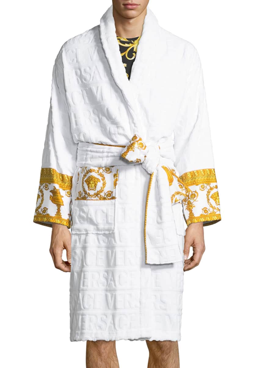 versace mens robe