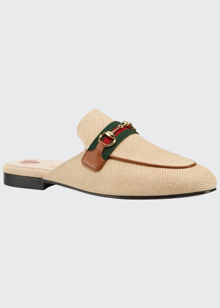 gucci flat bow suede mule