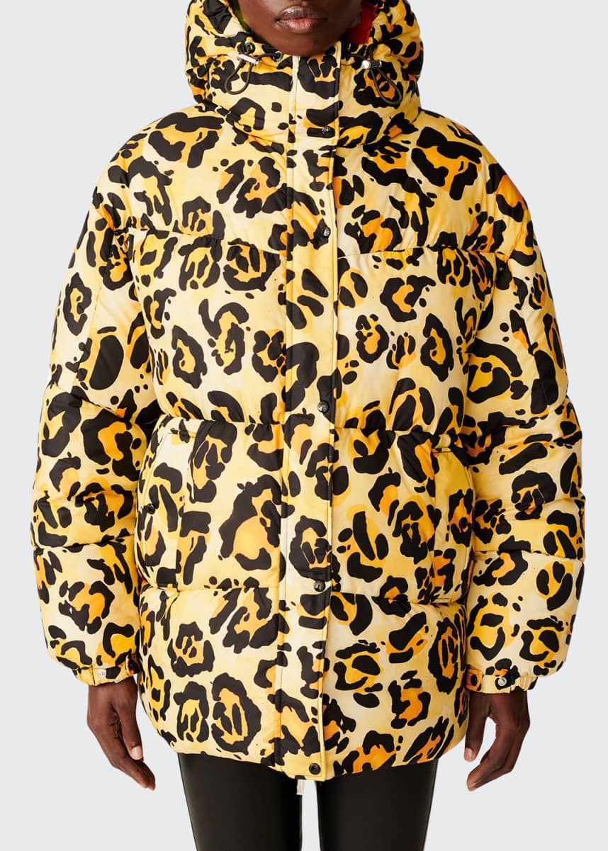 moncler leopard jacket