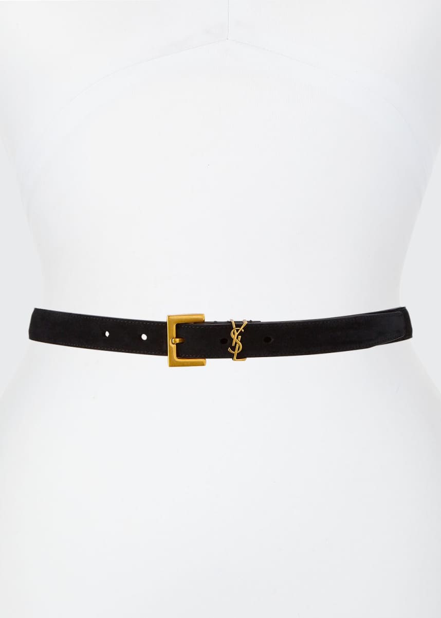 ysl thin belt