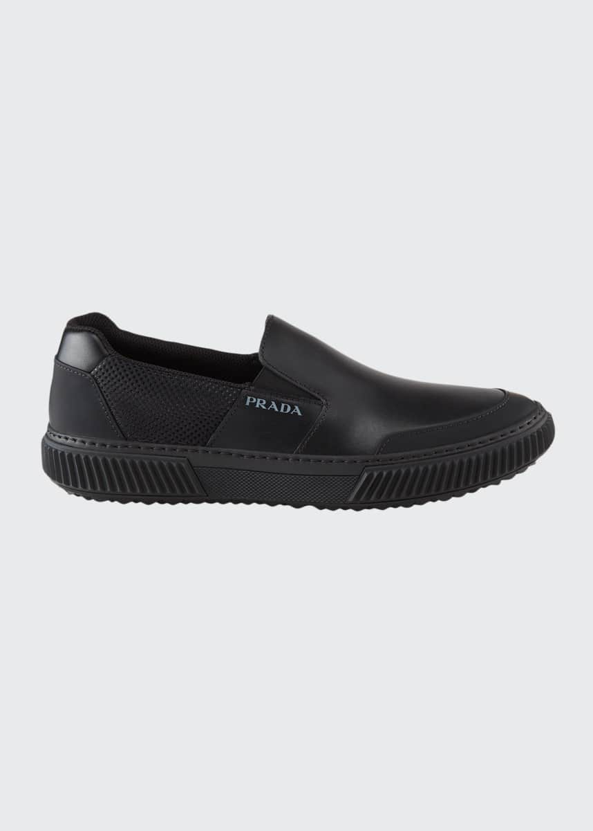 prada slip on sneakers