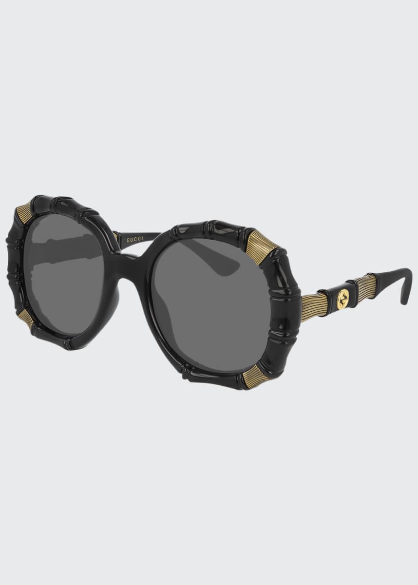 gucci shades with butterfly in the middle