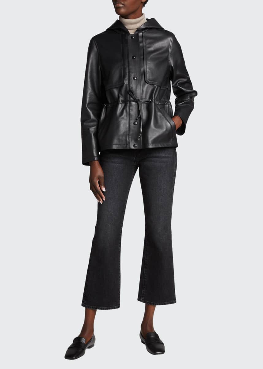 navy funnel coat