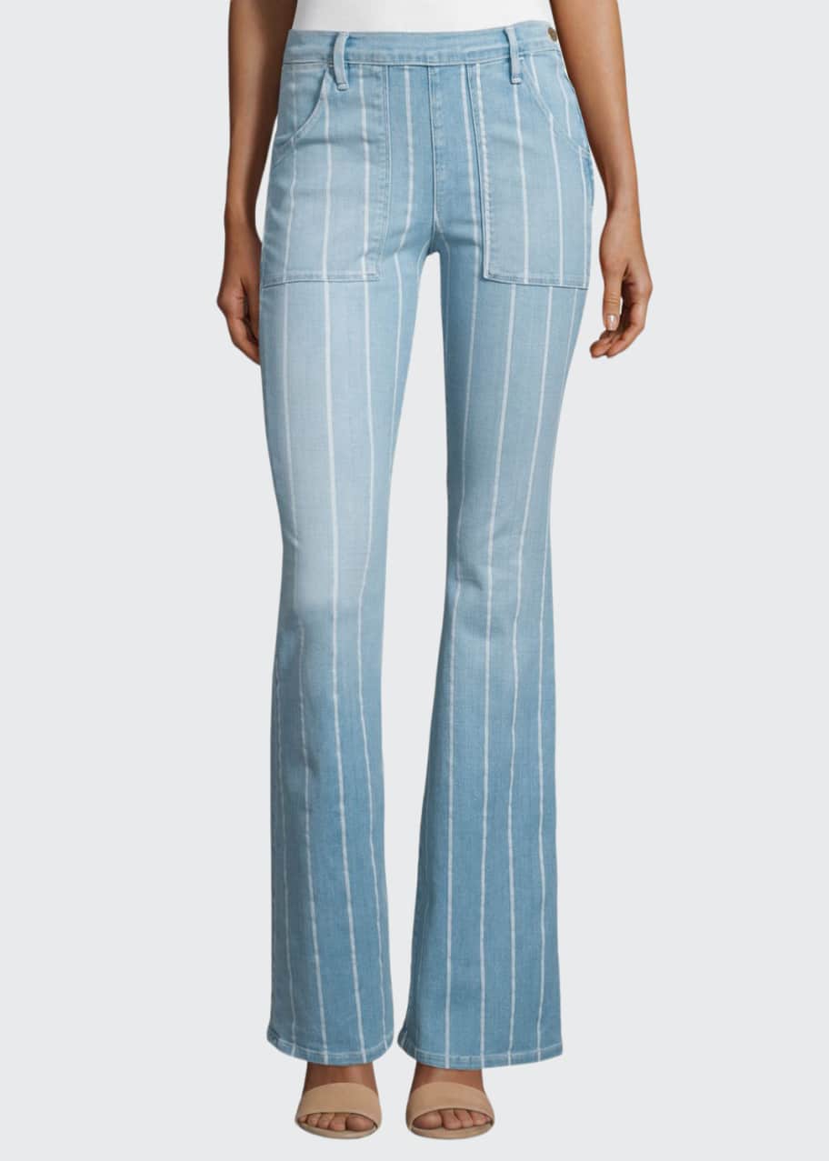 Frame striped jeans shop