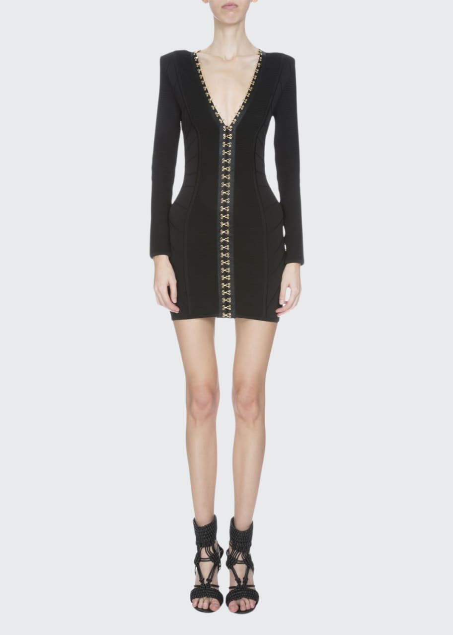 Balmain bandage dress shop