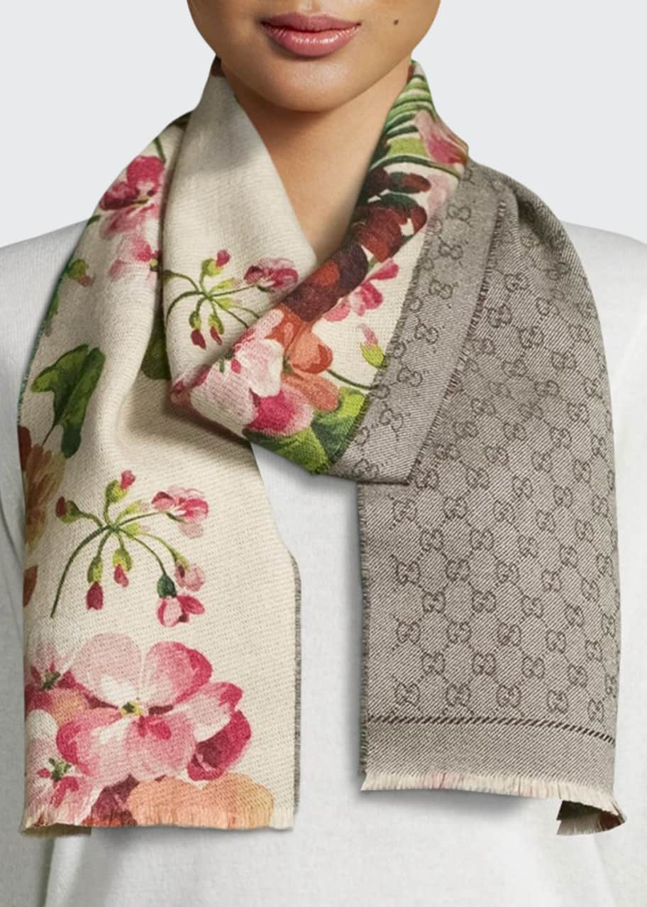 Gucci scarf white outlet