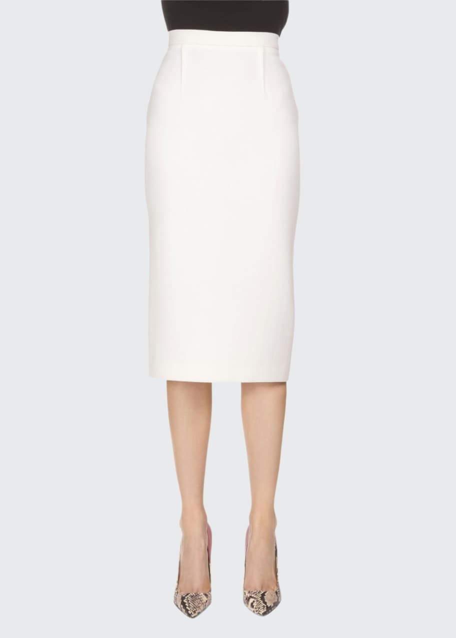 Roland mouret deals white pencil skirt