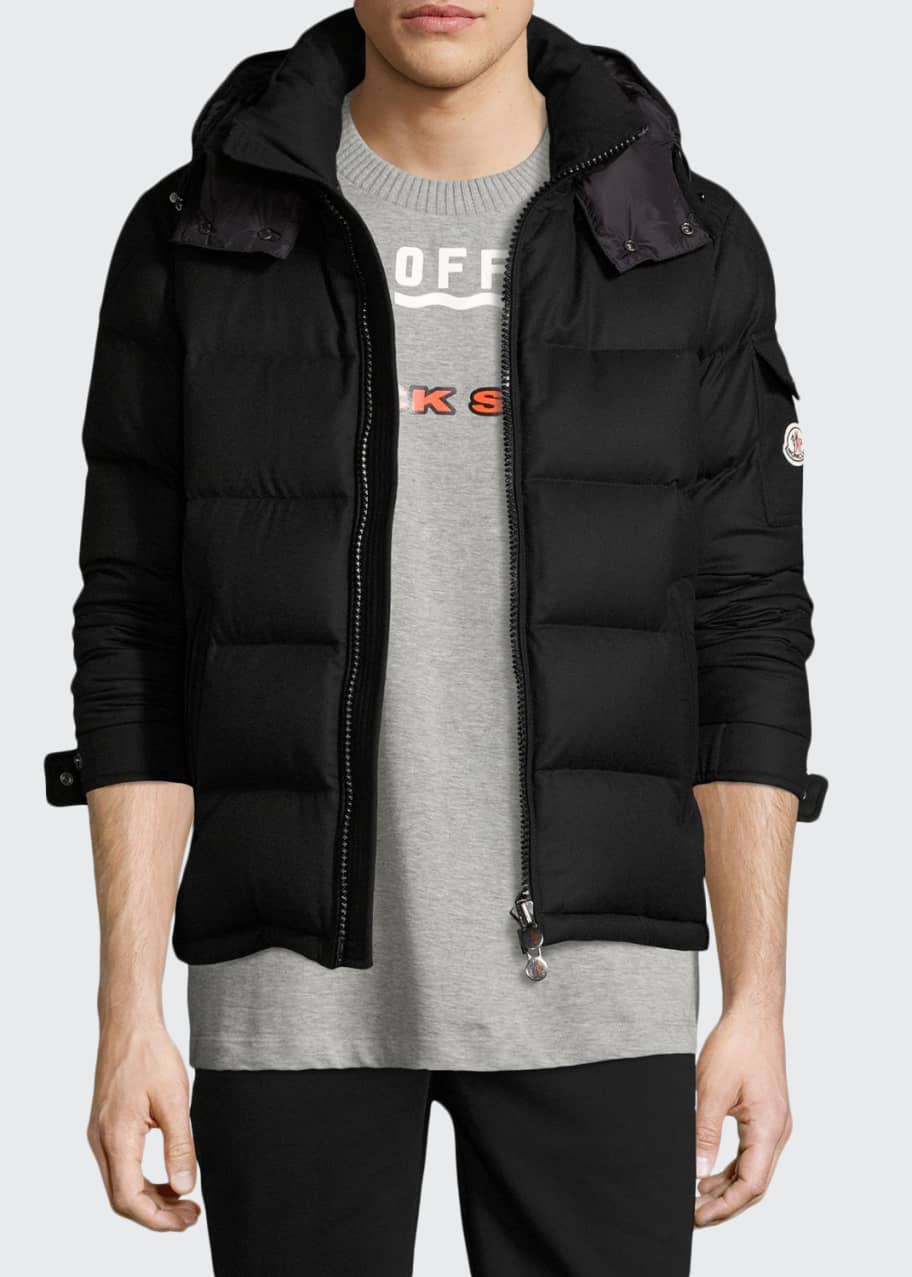 Moncler Montgenevre Wool Down Jacket - Bergdorf Goodman