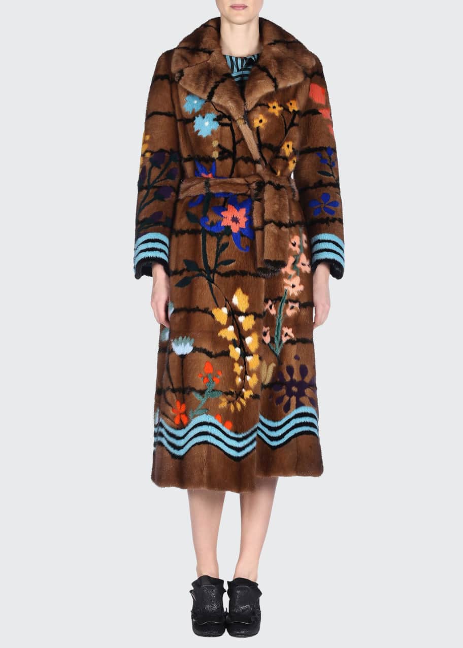 Fendi mink discount