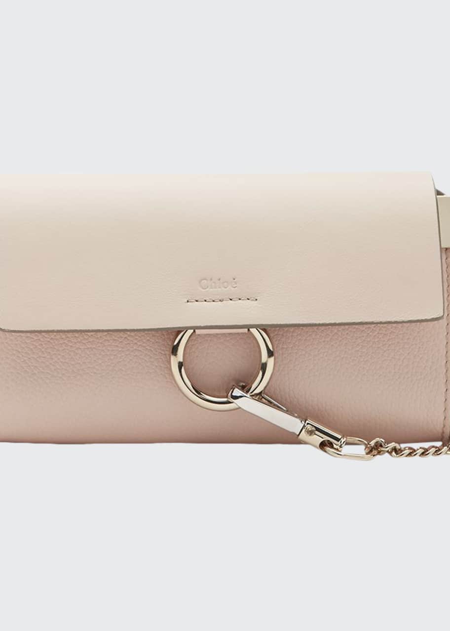Chloé faye wallet on strap best sale