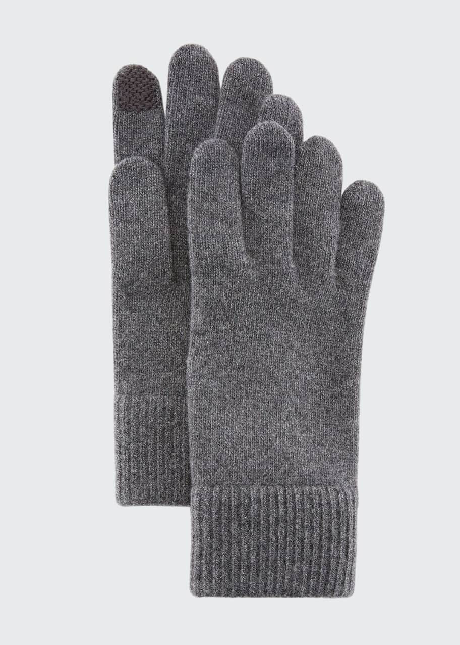 Portolano Cashmere Touchscreen Gloves Bergdorf Goodman