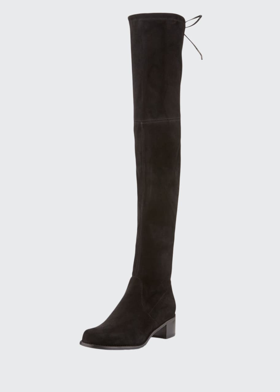 Image 1 of 1: Midland Suede Over-the-Knee Boot