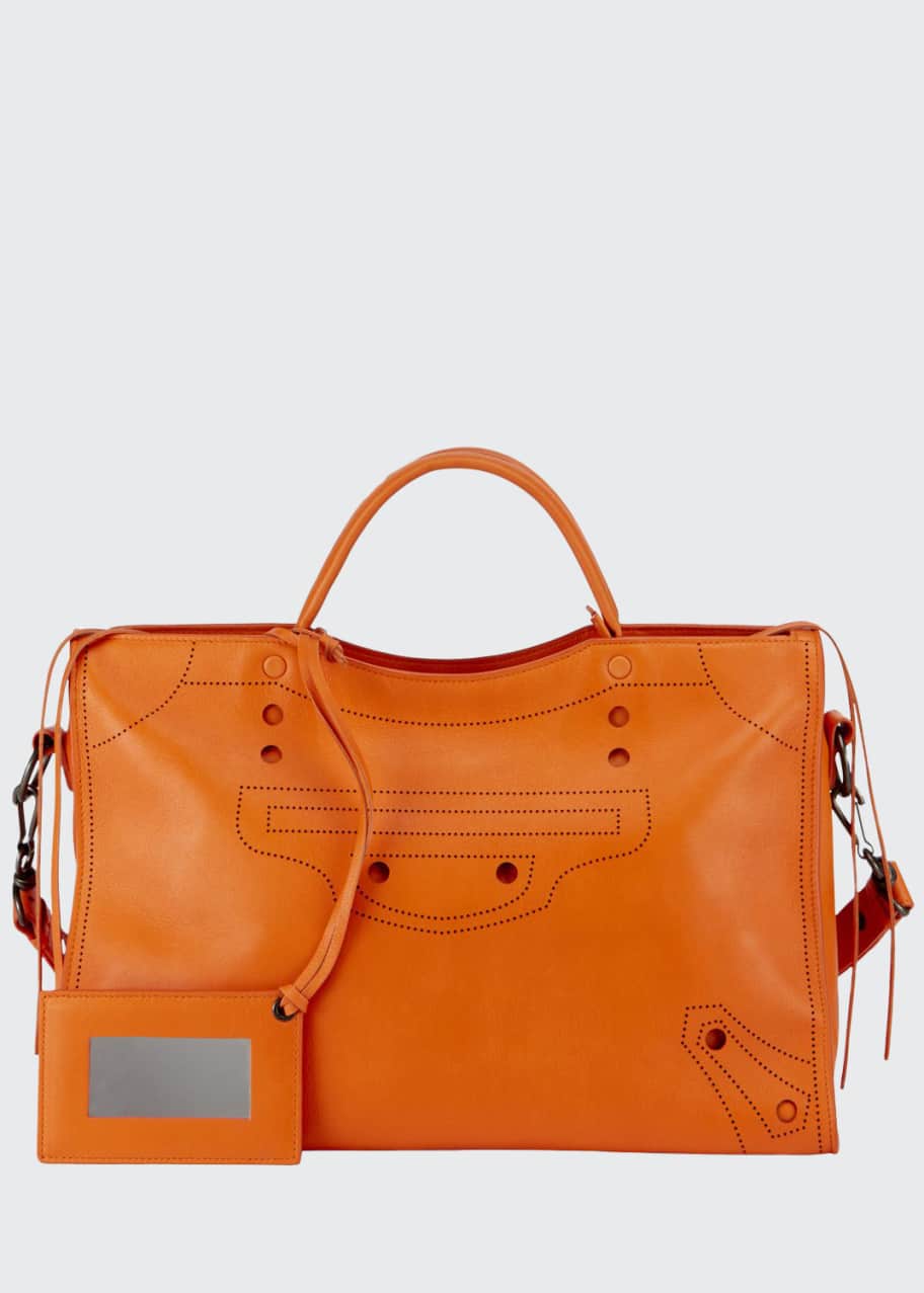 Balenciaga blackout city aj shoulder bag hotsell
