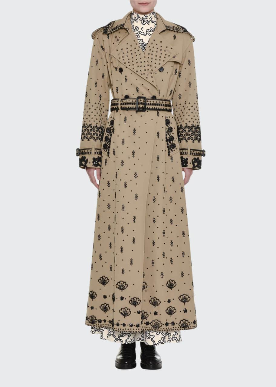 Trench coat ankle length 2025