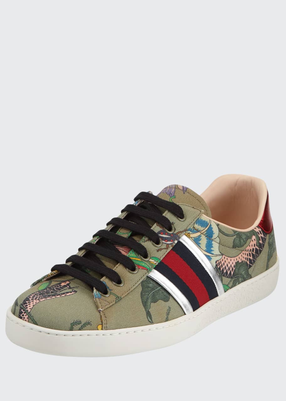 Gucci flora snake sneaker deals