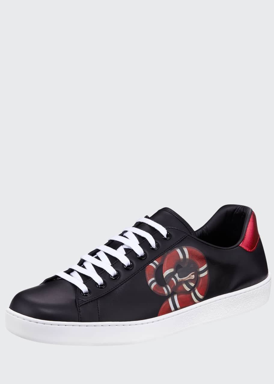 Gucci Ace Kingsnake Print Sneaker Bergdorf Goodman