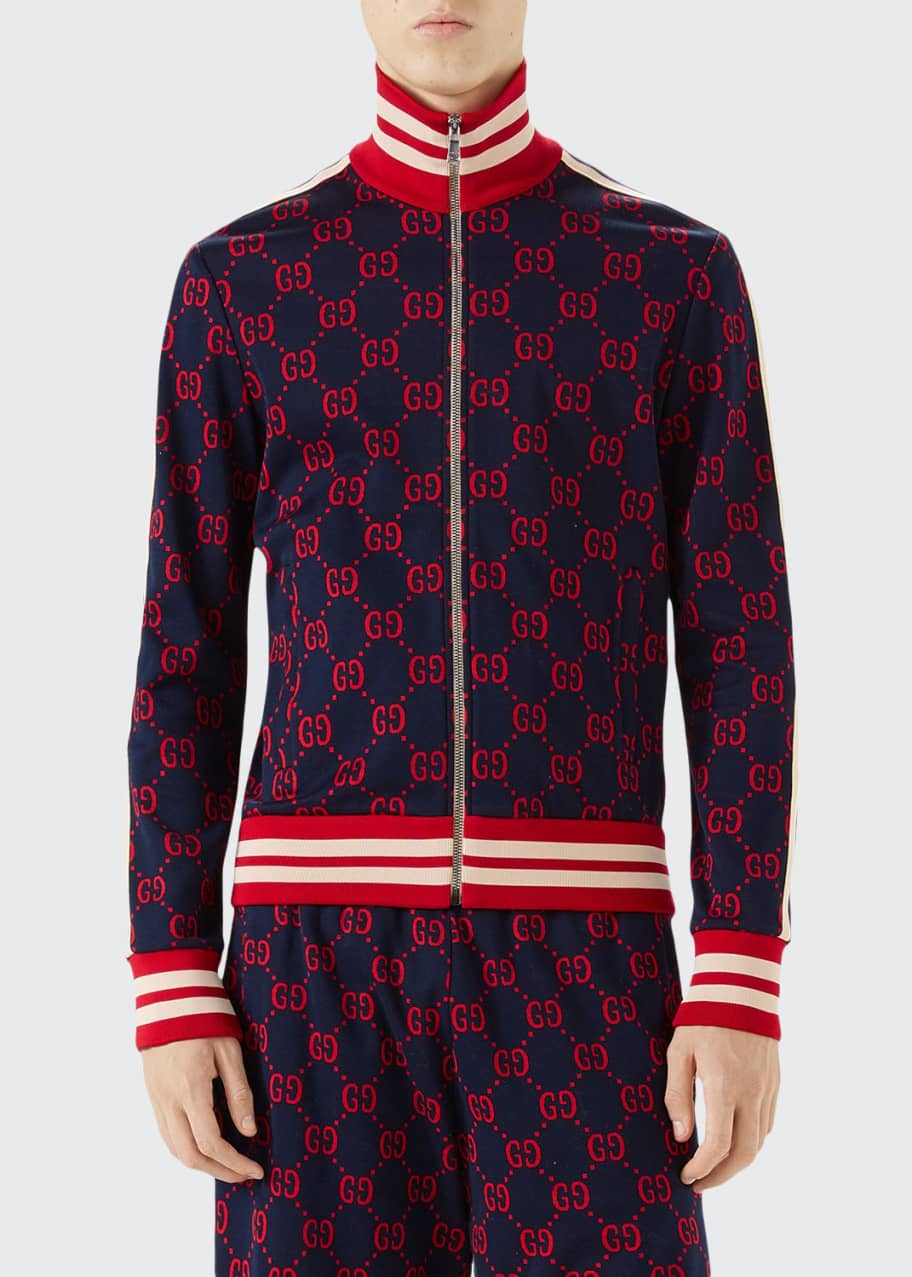 GG jacquard zipped jacket