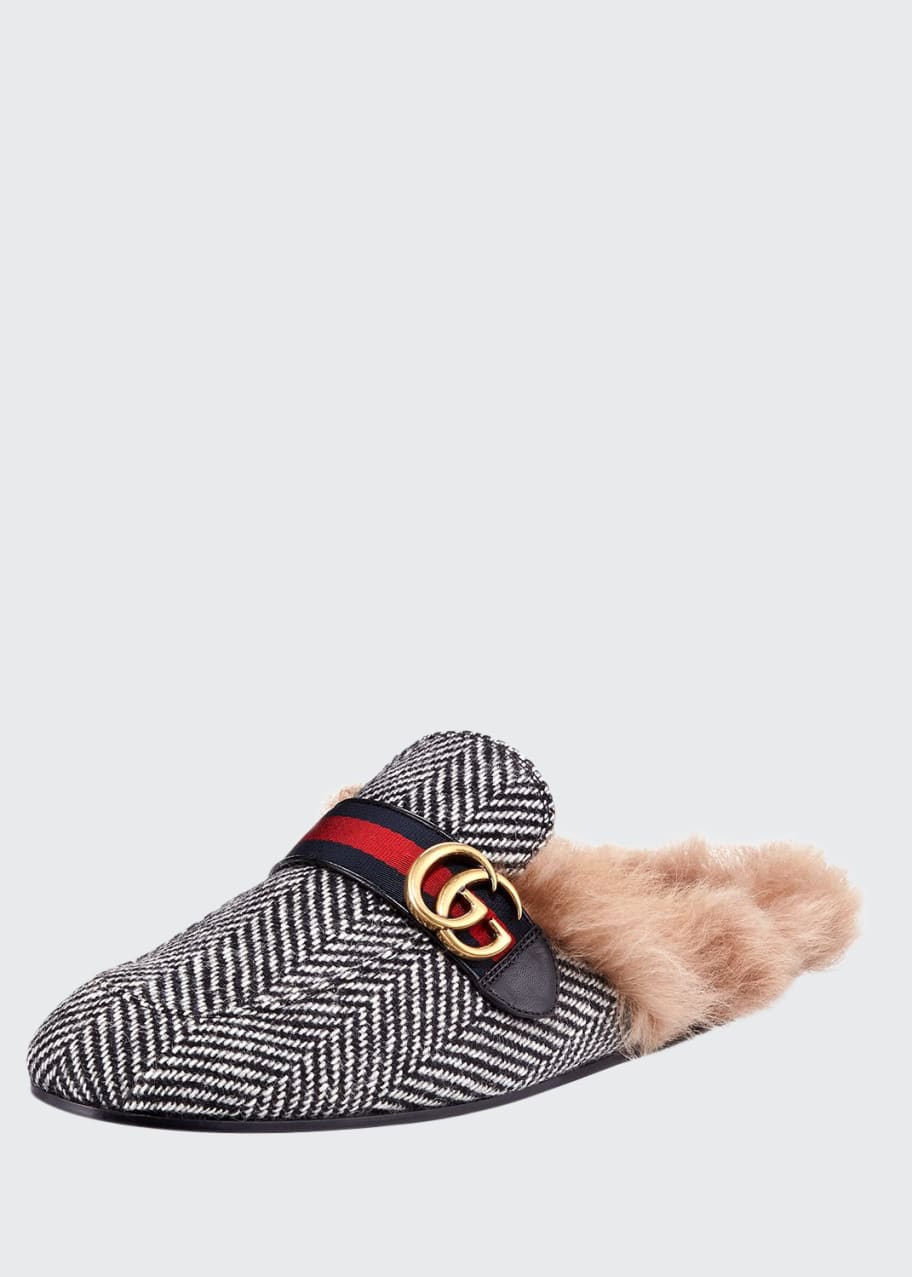 Gucci princetown double g clearance