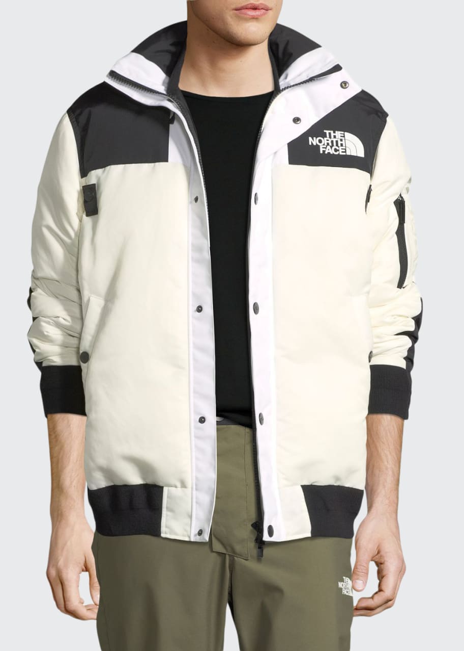 THE NORTH FACE sacai BOMBER JACKET Ｍ 白 サカイ 【オープニング ...