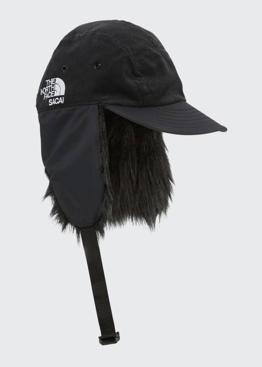 North face fur hat sales
