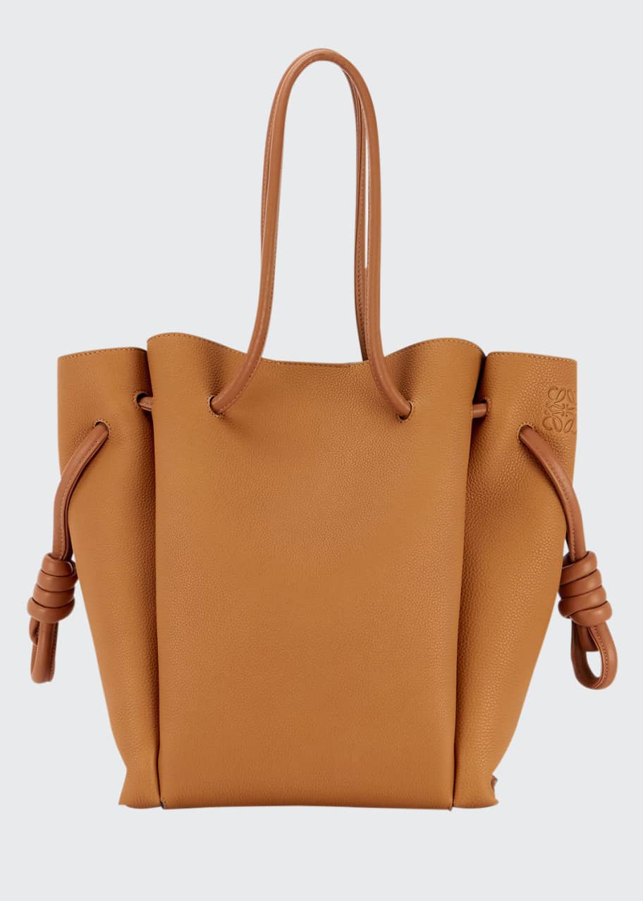 Loewe Flamenco Knot TwoTone Tote Bag Bergdorf Goodman