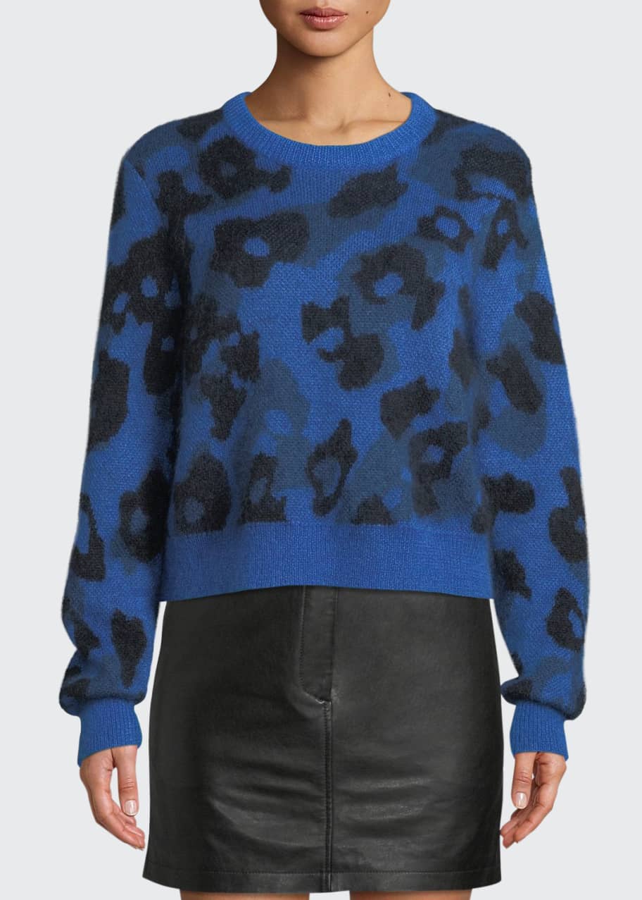 Rag clearance bone leopard sweater
