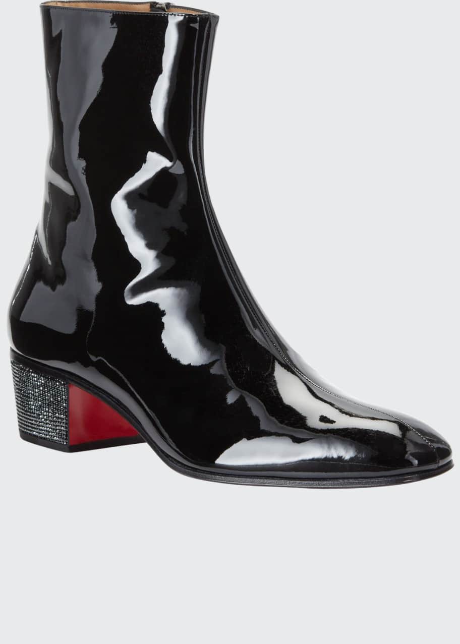 Red bottom boots mens 2025