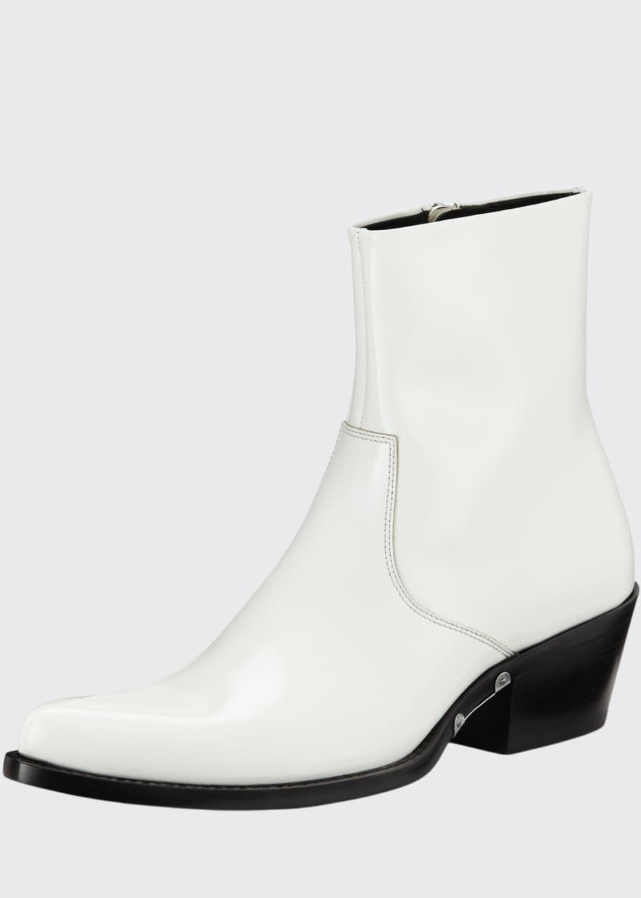 CALVIN KLEIN 205W39NYC Men s Temo 4 Spazzolato Leather Boots