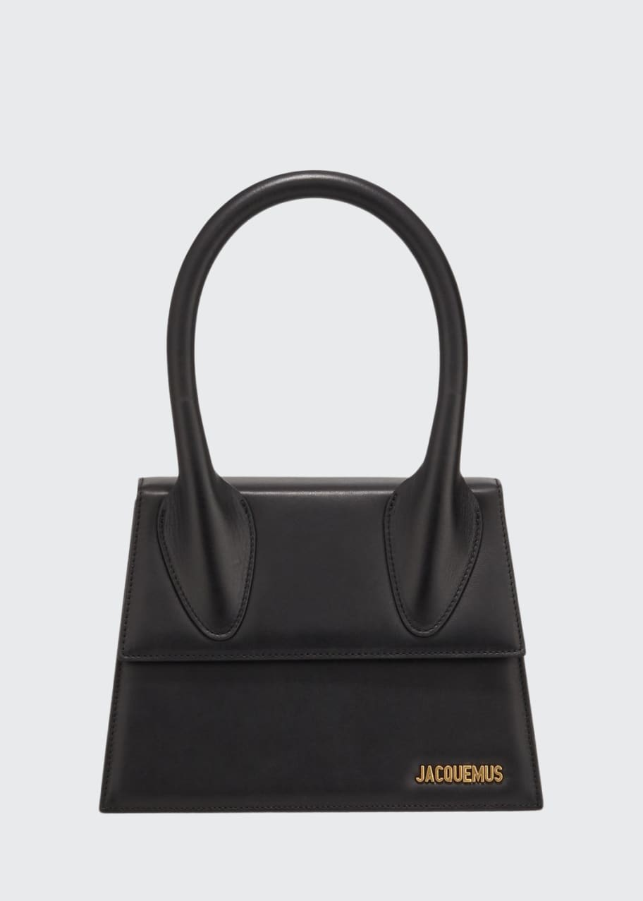 Image 1 of 1: Le Grand Chiquito Leather Top-Handle Bag