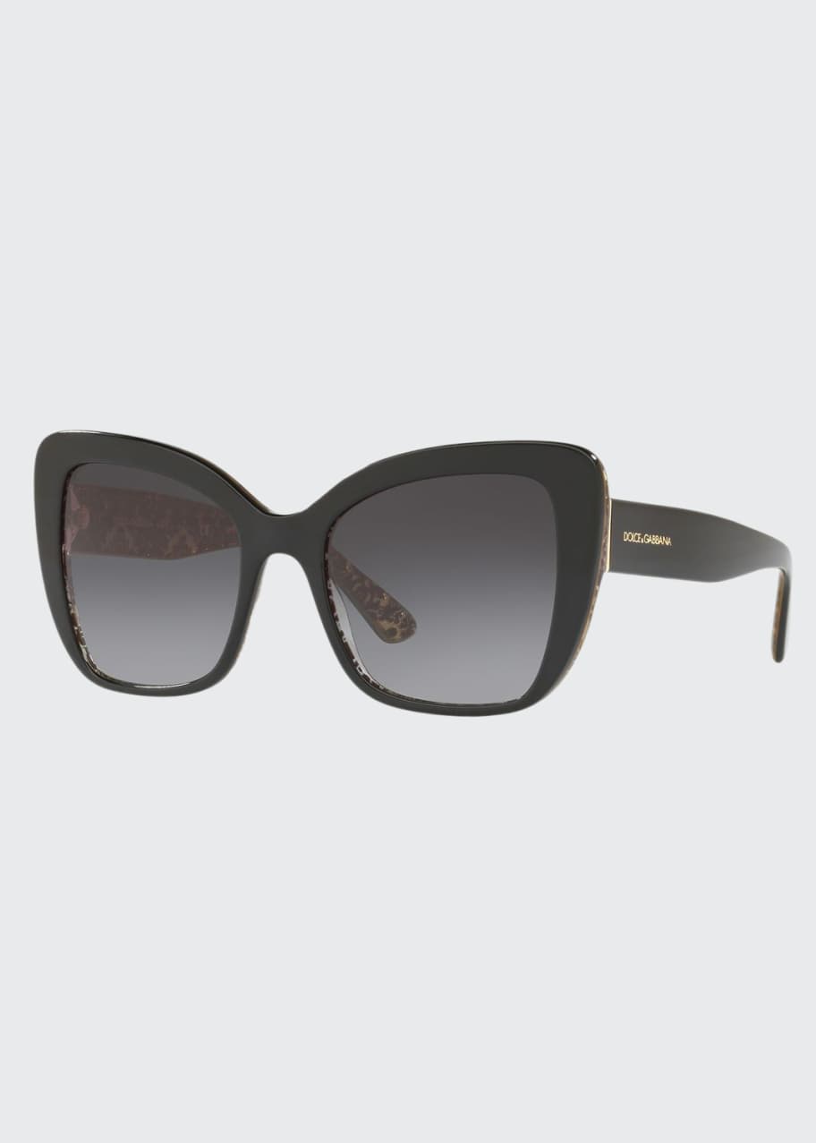 Image 1 of 1: Acetate Butterfly Sunglasses