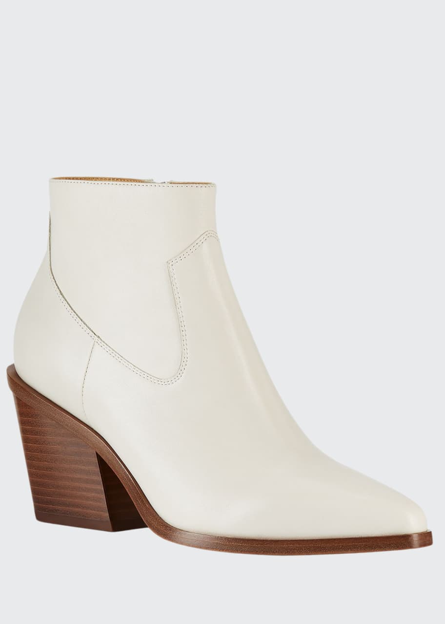 Image 1 of 1: Razor Western Ankle Booties