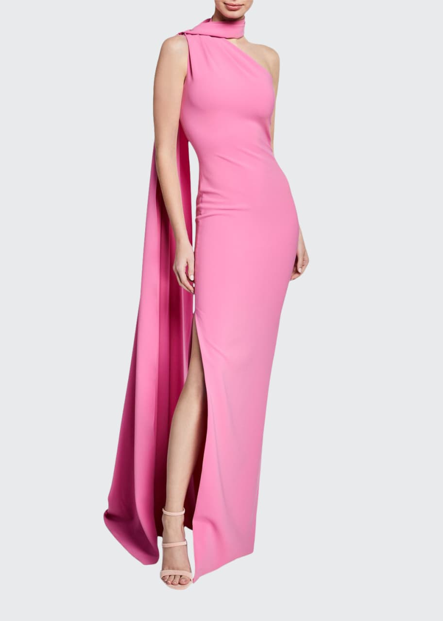 Brandon maxwell pink gown sale