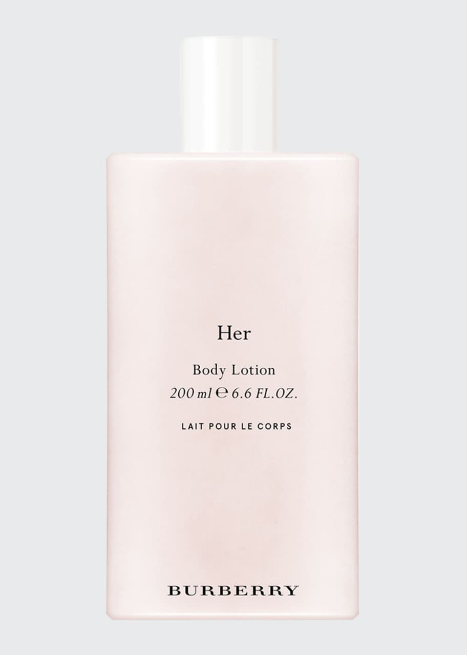 body lotion burberry her