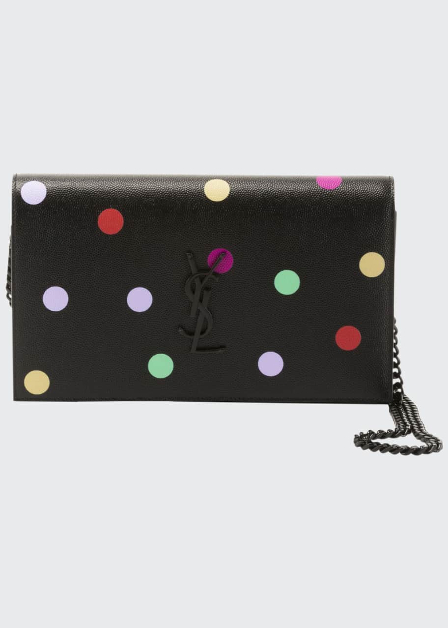 Saint laurent polka dot handbags & purses Clearance