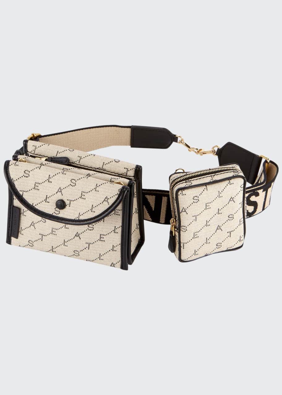 Monogram Utility Belt Bag with Detachable Pouches