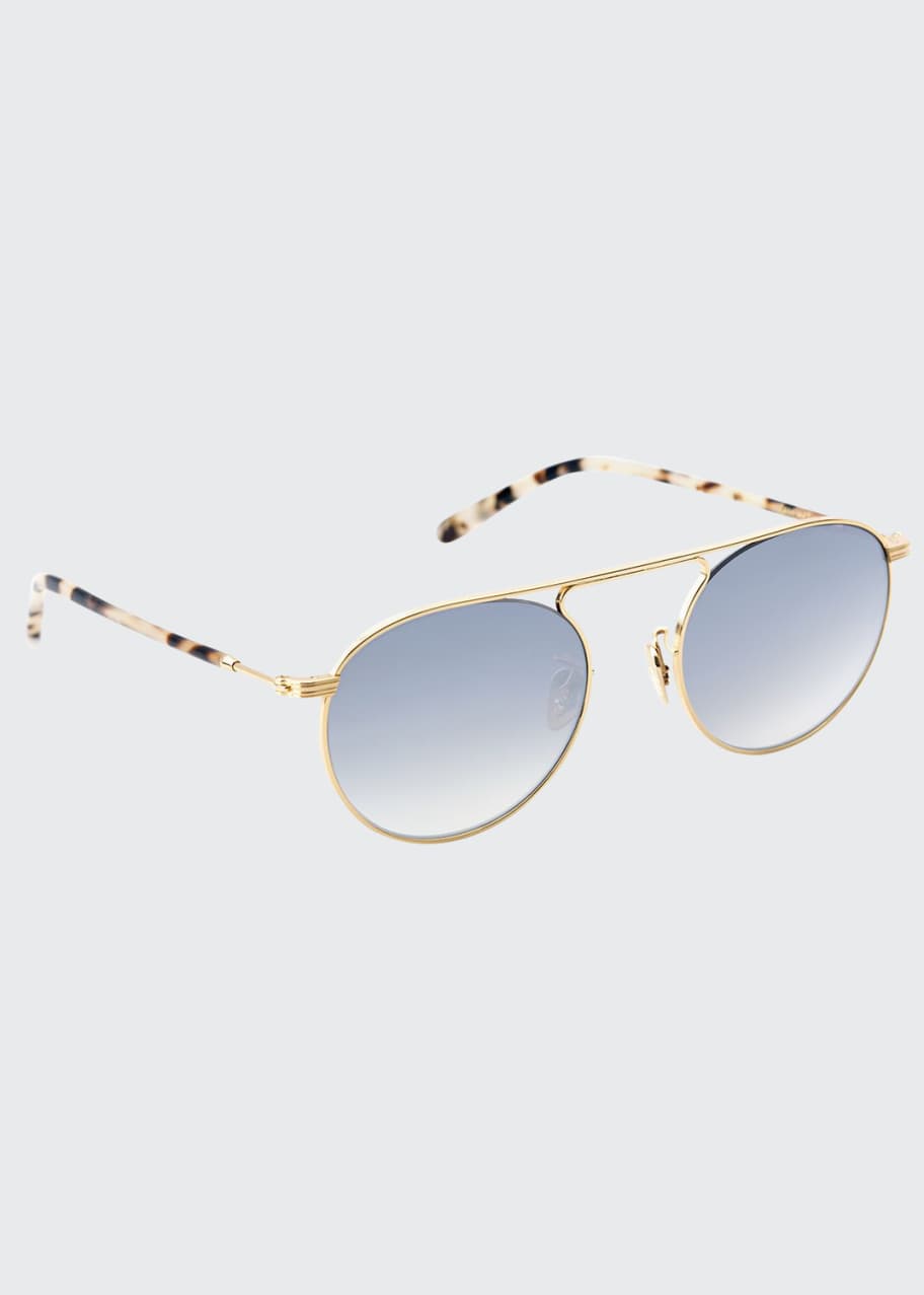 KREWE Rampart Aviator Sunglasses - Polarized - Bergdorf Goodman
