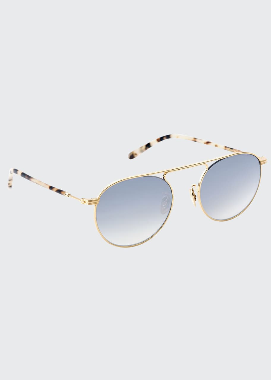 KREWE Rampart Aviator Sunglasses Polarized Bergdorf Goodman