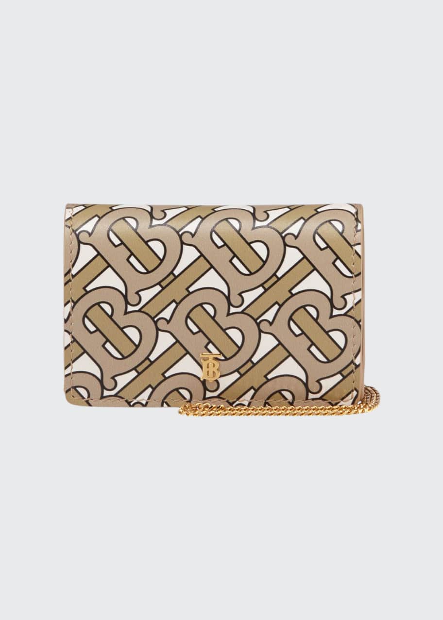 Burberry jessie chain wallet hotsell