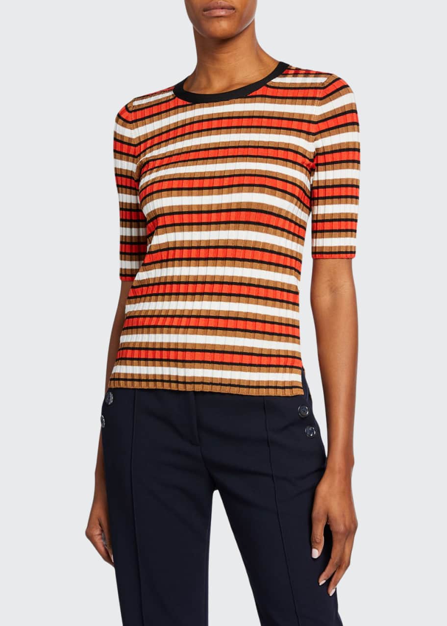 Veronica beard dillon crew neck clearance