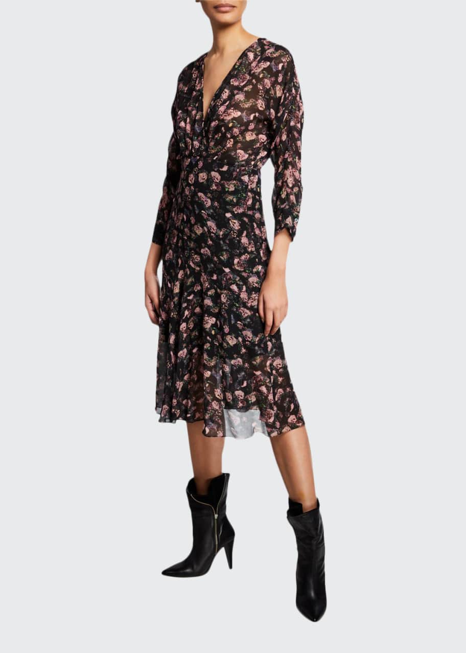 Iro floral dress discount