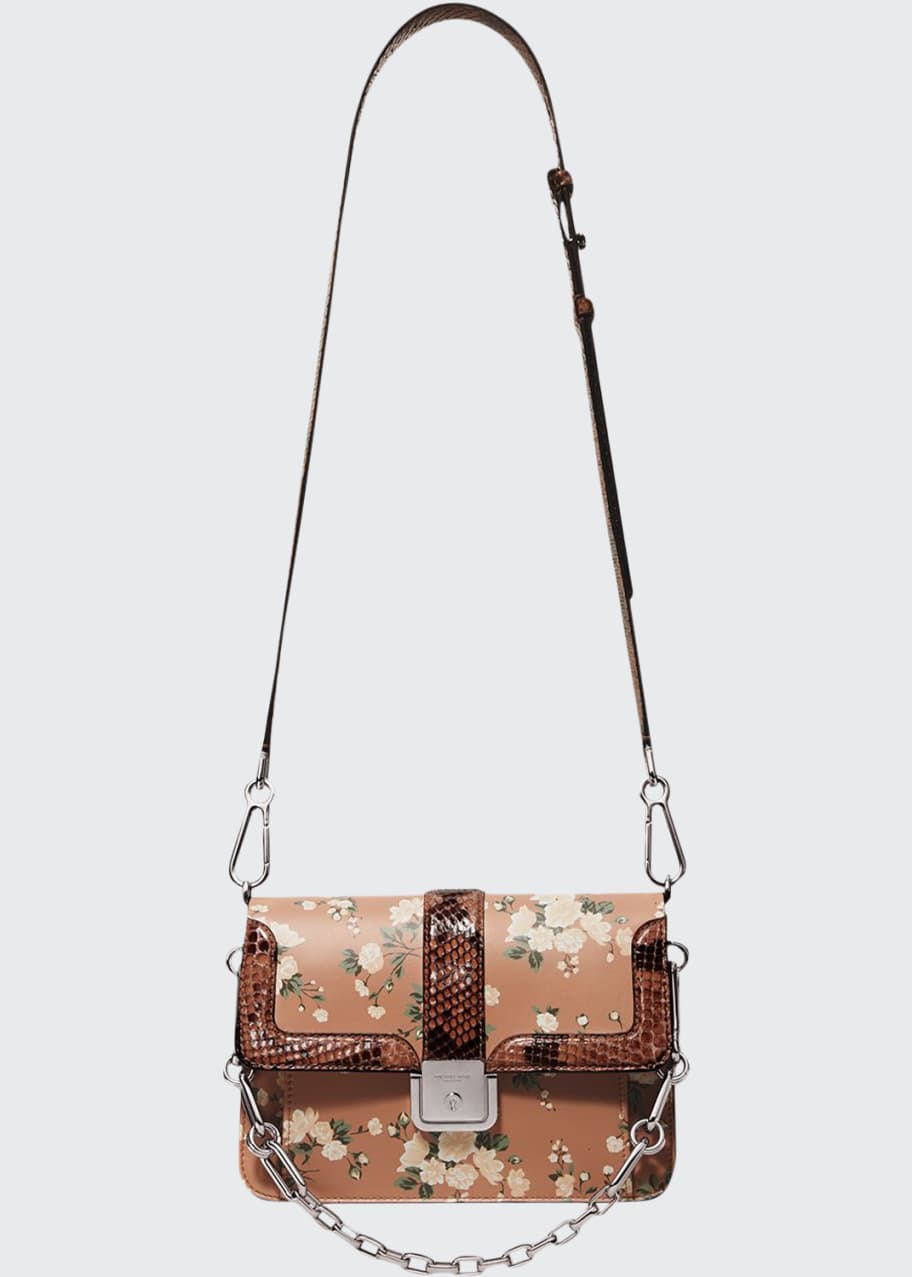 Michael kors cheap floral crossbody
