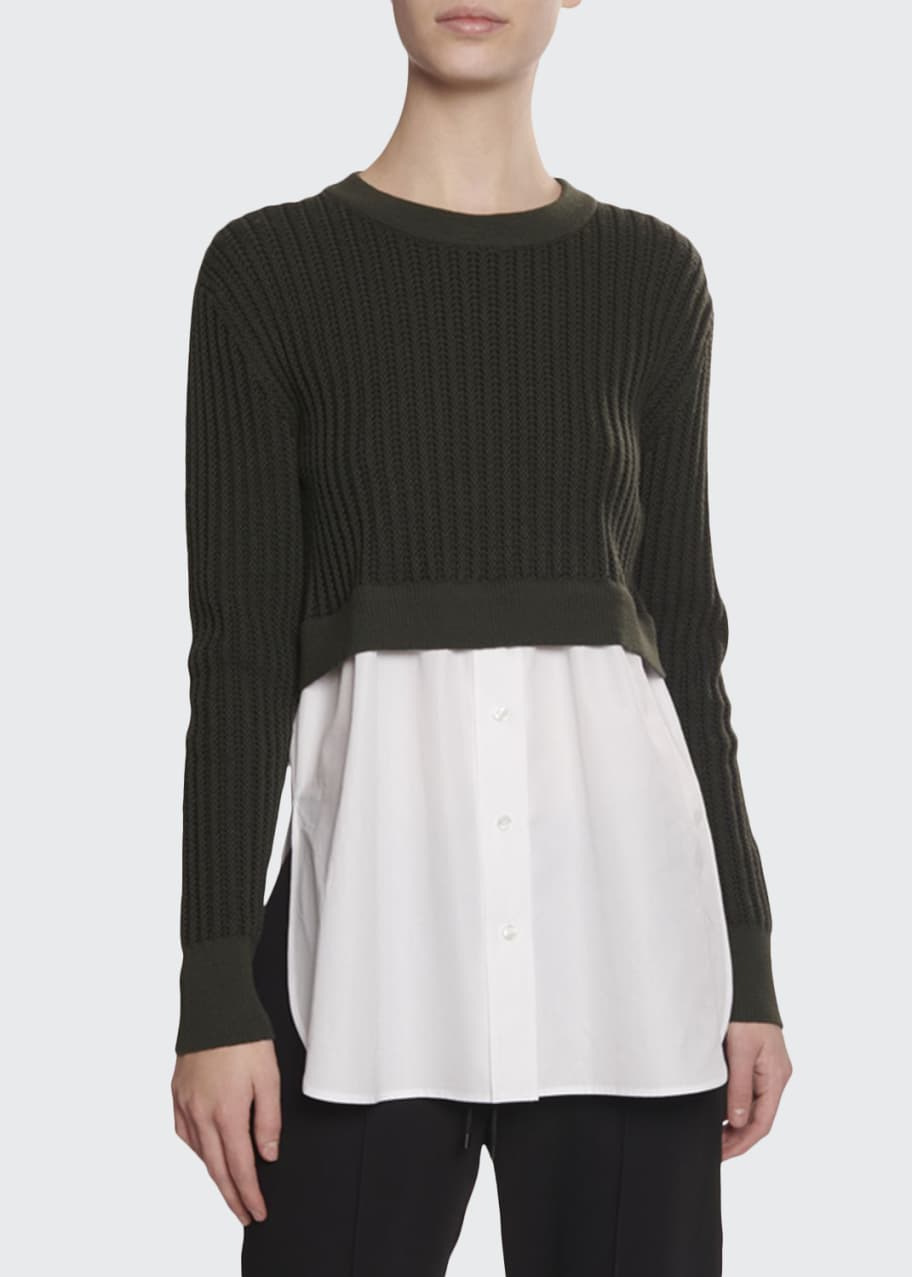 Kenzo 2 in clearance 1 mixed knit top